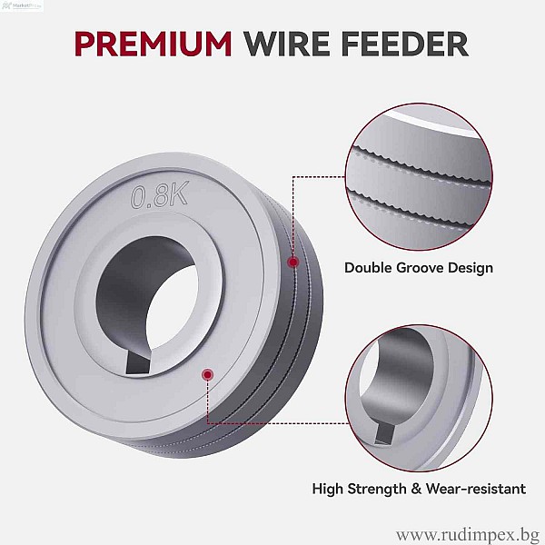 Roue de guidage pour alimentateur de corps 0,8 mm - 1,00 mm - GY081