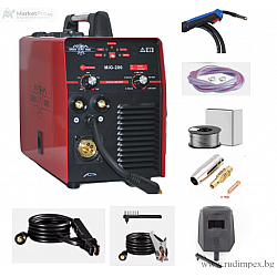3 in 1, Alimentator de sarma si invertor electric cu functie Argon, combinat MIG/MMA/LIFT TIG, Argon, 200A, 7,5 kVA, profesional - 2 ani garantie | Rudimpex.com - GY195