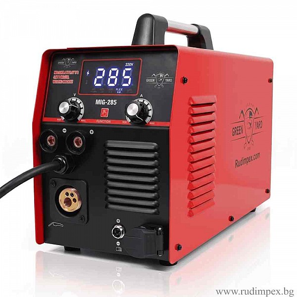4 en 1, Dévidoir MIG 285A - Onduleur Électrique MMA 285A - Électrique à argon LIFT TIG 285A - Découpage Plasma CUT 40A, Professionnel, Combiné - 650282