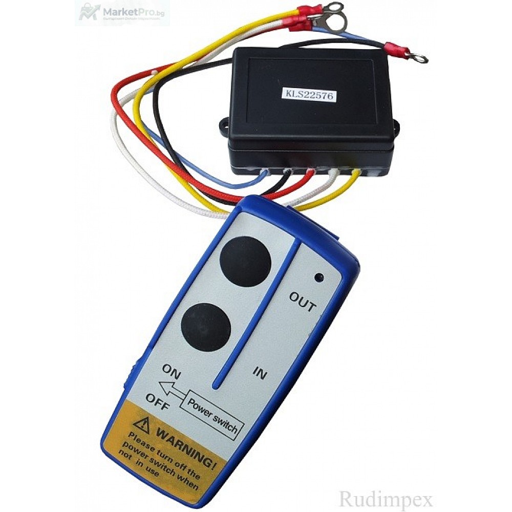 Controle remoto para guincho, 12V, sem fio, universal Controle remoto para guincho, 12V, sem fio, universal