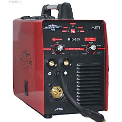 3 in 1, Alimentator de sarma si invertor electric cu functie Argon, combinat MIG/MMA/LIFT TIG, Argon, 200A, 7,5 kVA, profesional - 2 ani garantie | Rudimpex.com - GY195